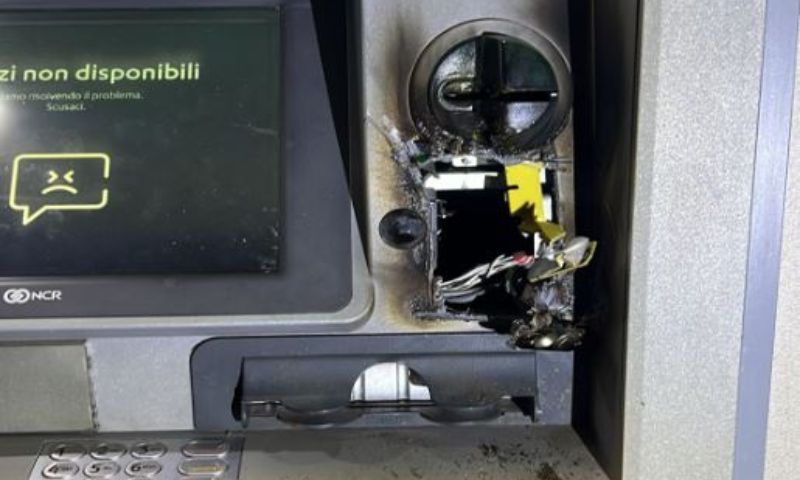 Tentativo di furto al bancomat di Dovera: intervento tempestivo dei carabinieri
